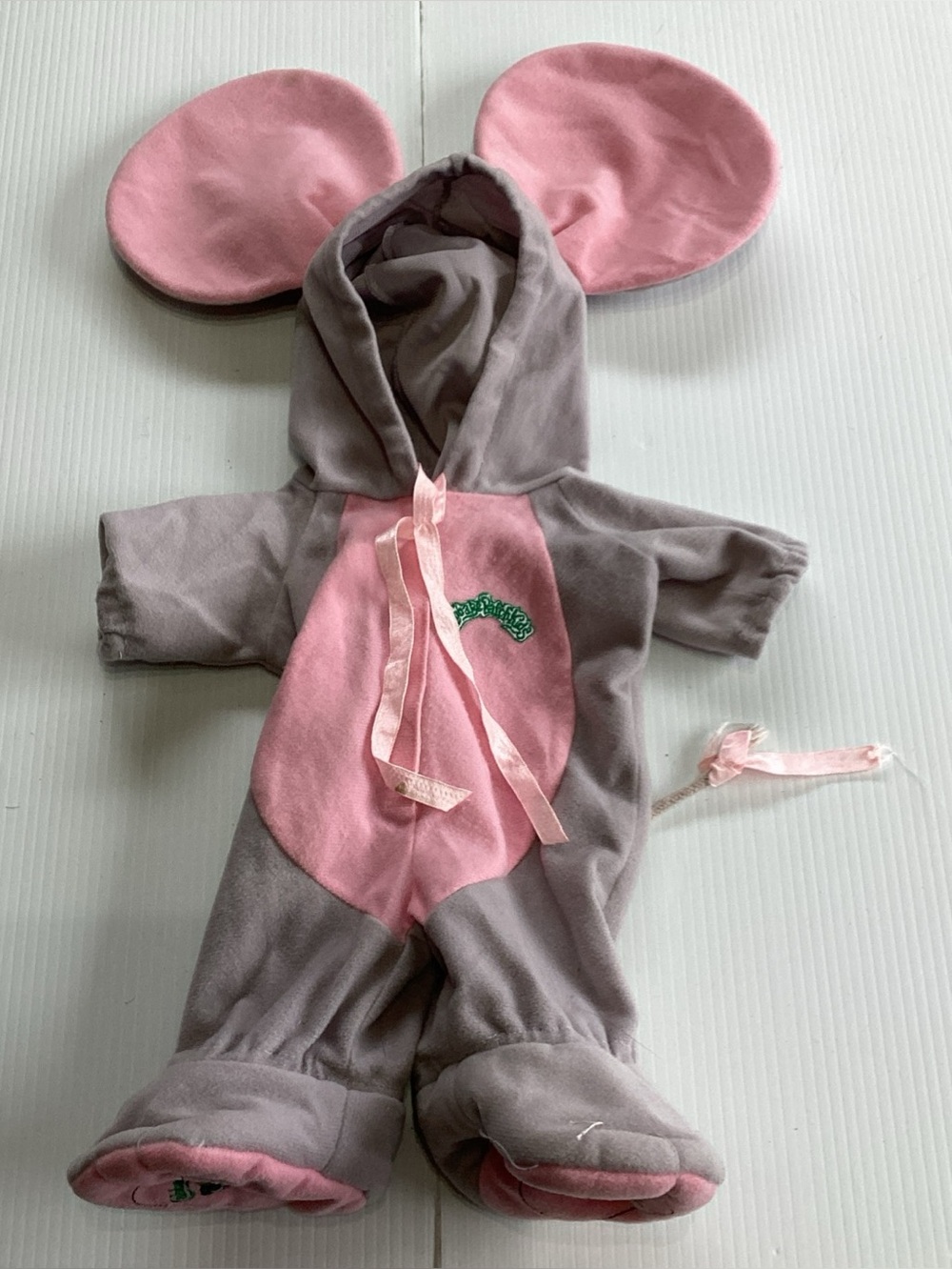 Cabbage Patch Kids CPK Doll Mouse Costume/Pajama Outfit Vintage 1984